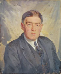 Portret van Sir Ernest Shackleton, 1921
